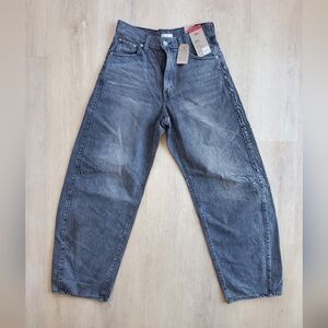 Levi's Women's Charcoal Relaxed Jeans